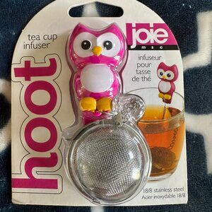Joie Pink Stainless Steel Tea Infuser